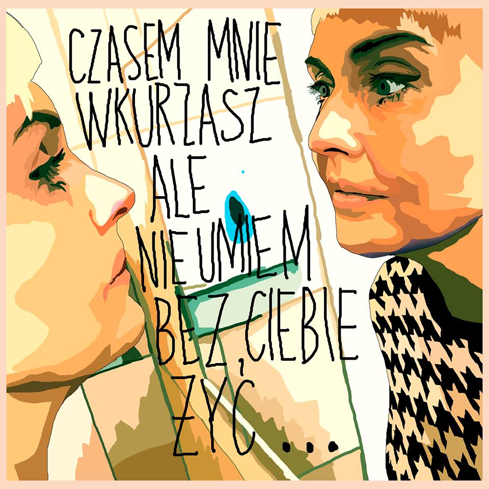 Czasem mnie wkurzasz - mem Marty Frej
