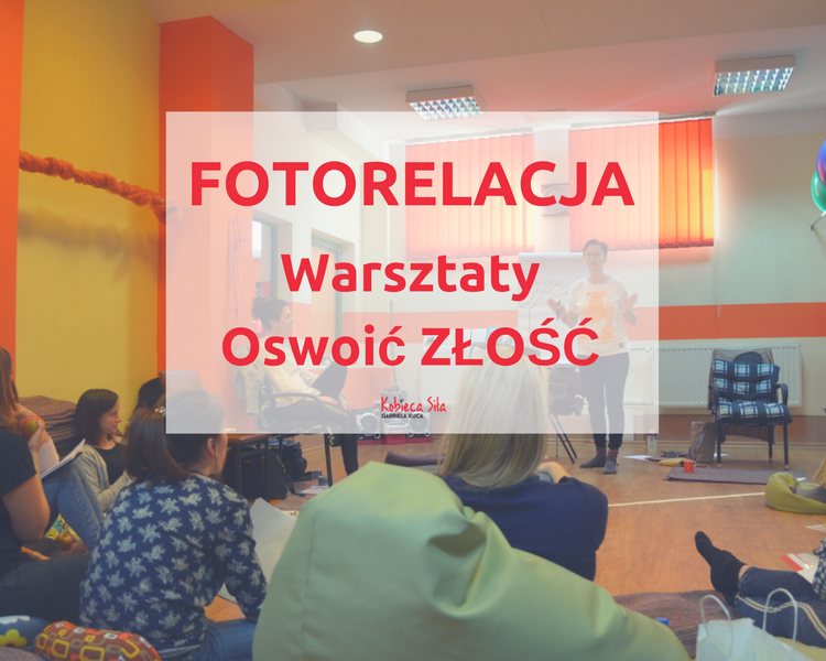 Fotorelacja warsztaty „Oswoić złość”