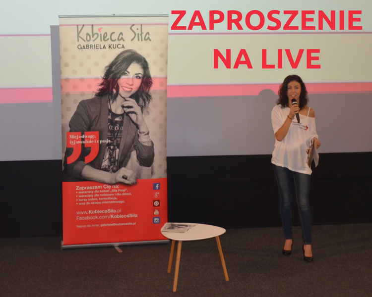 [Video] Na czym polega kobieca siła? – zaproszenie na LIVE